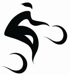 Asian Games 2010 Cycling BMX Logo Asian Games 2010 Cycling BMX Logo
