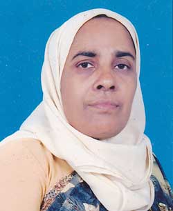 Bangalath Sakkeena - Morayur Panchayat President 2010