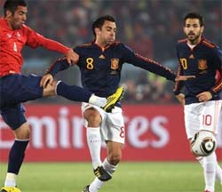Chile vs Spain