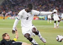 Germany against Ghana