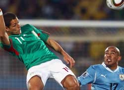 Group Stage Match Uruguay vs Mexico