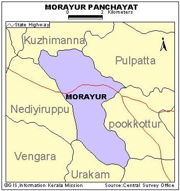 Morayur Panchayat Map