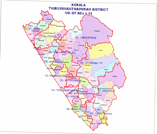 Thiruvananthapuram Small Map